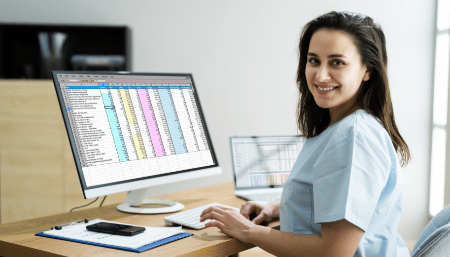 A DrCatalyst biller ensures HIPAA compliance while working from home.