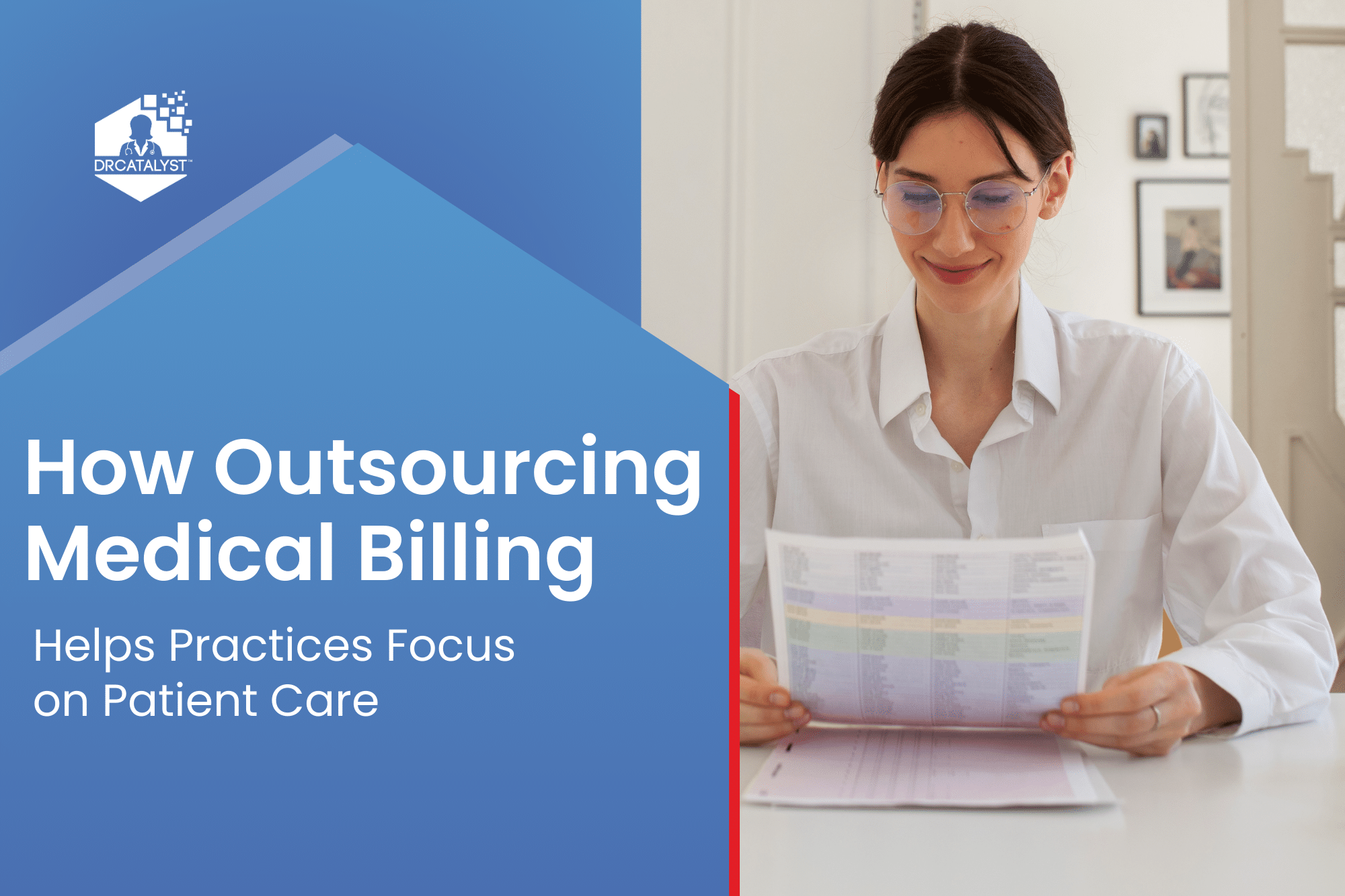 A medical billing specialist prepares a financial report for a healthcare practice.