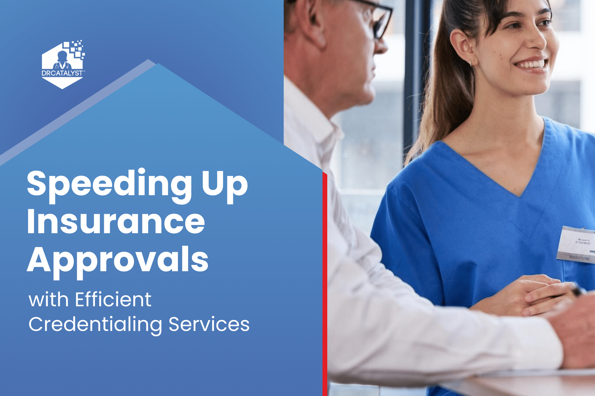 Clinic staff members enjoy smoother workflows as medical credentialing services expedite insurance approvals.